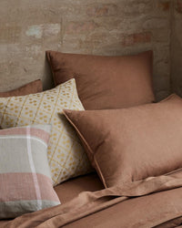 Weave Home Bed Linen Weave Home Ravello Pillowcase Pair - Biscuit (Various Sizes) (7688103166201)