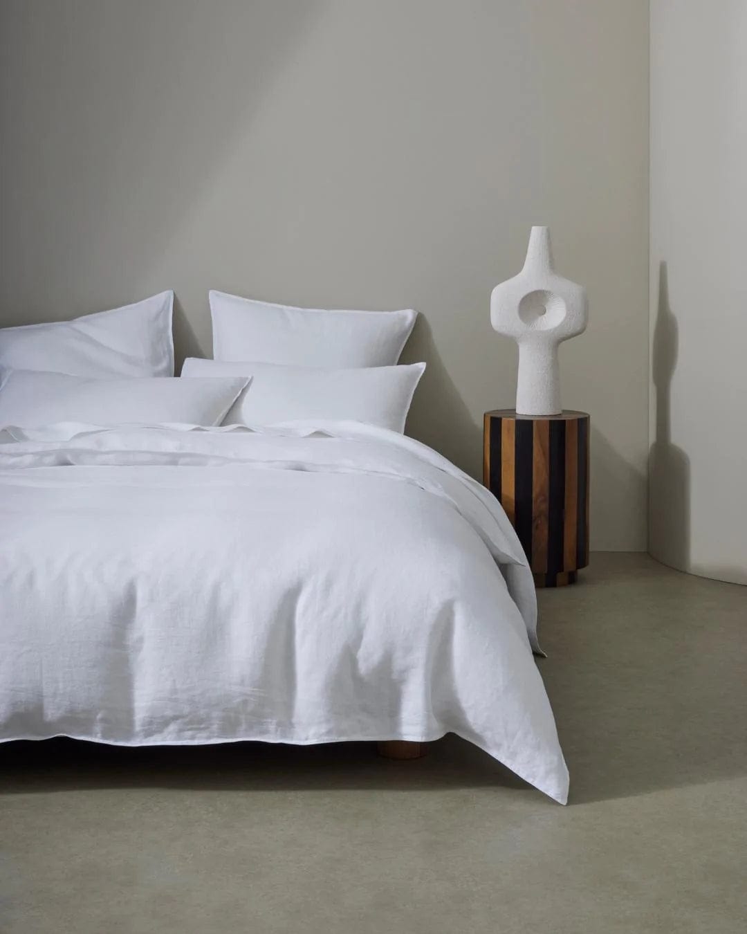 Weave Home Bed Linen Weave Home Ravello Euro Pillowcase Pair - White (7688153432313)