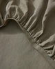 Weave Home Bed Linen Weave Home Ravello Fitted Sheet - Caper (Various Sizes) (7688092385529)