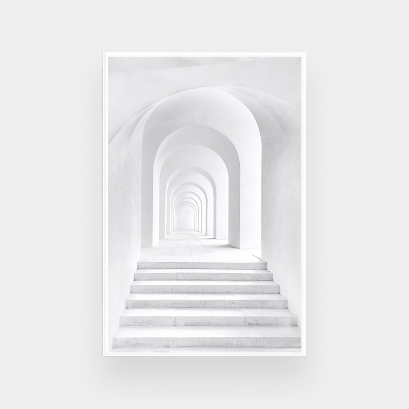 norsu interiors Prints Minimalist Corridor Print - Various sizes (7735017898233)