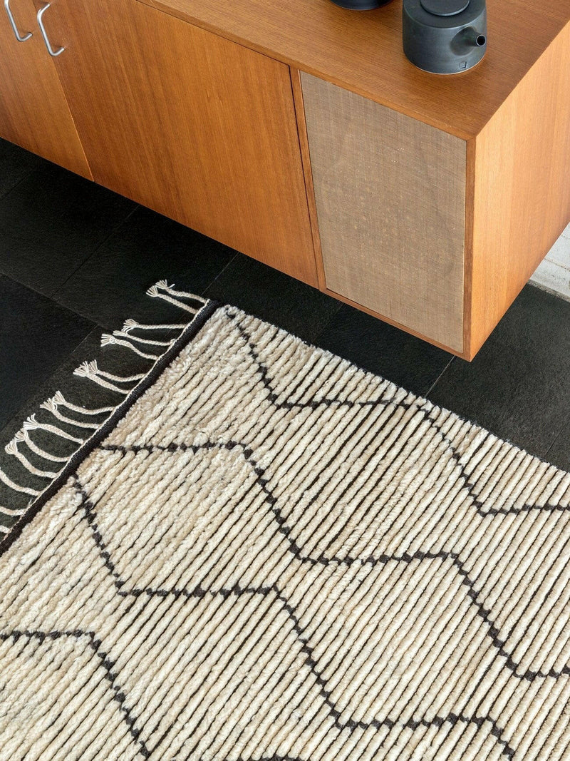 Armadillo&Co Rugs Armadillo Nala Berber Knot Rug - Natural and Slate (9508063875)