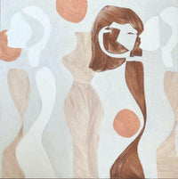 Marcia Priestley Prints Marcia Priestley Limited Edition Fine Art Canvas Print - Nude (4728382488660)