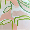 Marcia Priestley Prints Marcia Priestley Limited Edition Fine Art Canvas Print - Palm Birds Pink Lake West (4728479088724)