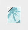 Middle of Nowhere Prints Middle of Nowhere Blue Palms Print