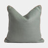 norsuHOME Cushions norsuHOME Cushion, Haven Celadon with Blush Leather Piping (6817751597244)