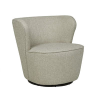 Globe West Occasional Chairs Globe West Kennedy Swivel Occasional Chair, Pebble (7841075396857)