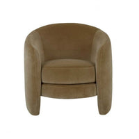 Globe West Occasional Chairs Globe West Kennedy Tenner Occasional Chair, Soft Moss Velvet (7893129658617)