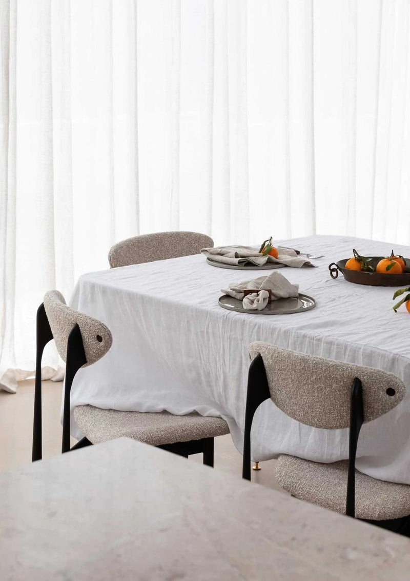 Flou. Design Flou. Design 100% Linen Tablecloth - White (7683128295673)