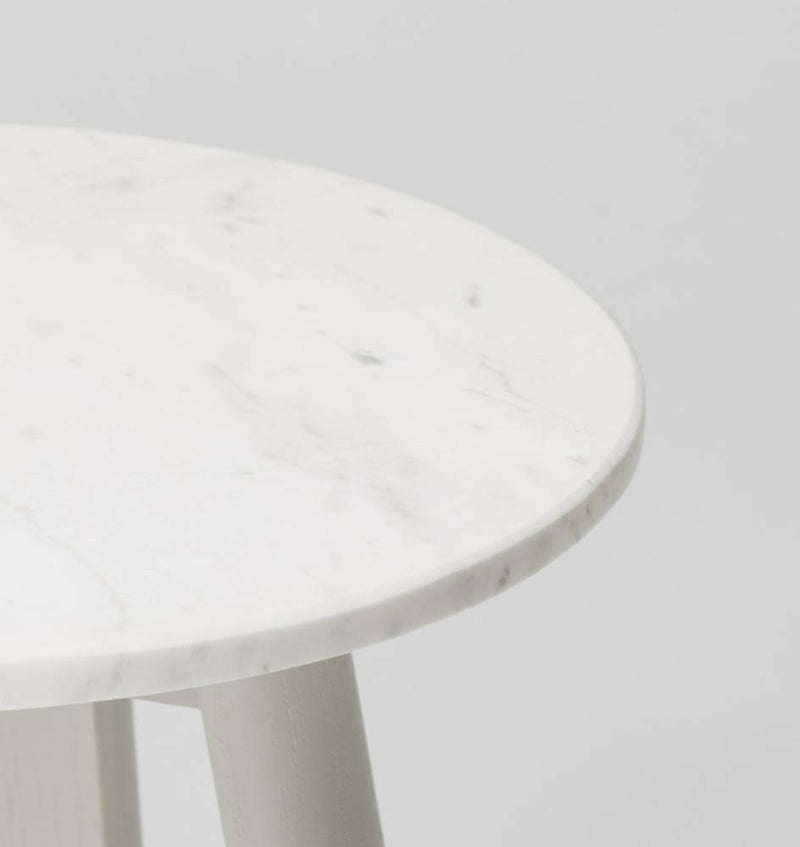 Warranbrooke Side Table Enkel Marble Side Table, Mist