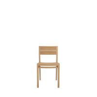 Ethnicraft Dining Chairs Ethnicraft Dining chair - Ex-1 Solid oak (3682495725652)