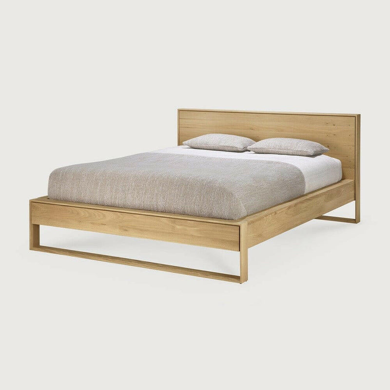 Ethnicraft Beds Ethnicraft Oak Nordic II bed (7547404714233)