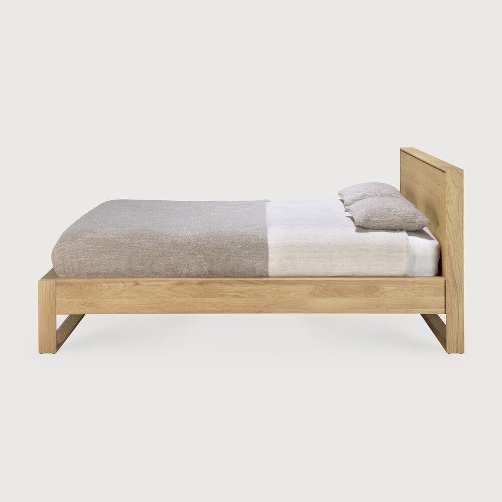 Ethnicraft Beds Ethnicraft Oak Nordic II bed (7547404714233)