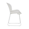 Globe West Dining Chairs Globe West Granada Butterfly Closed Weave Dining Chair, White (7586671132921)