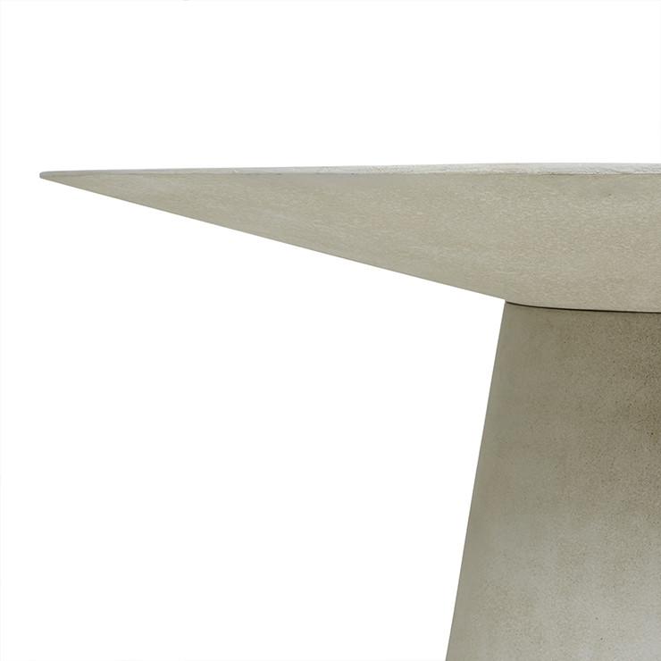 Globe West Dining Tables Globe West Livorno Round Dining Table (Indoor/Outdoor) - Grey Speckle (454047268893)