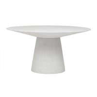 Globe West Dining Tables White Speckle SMALL Globe West Livorno Round Dining Table (Indoor/Outdoor) - White Speckle (7586691547385)