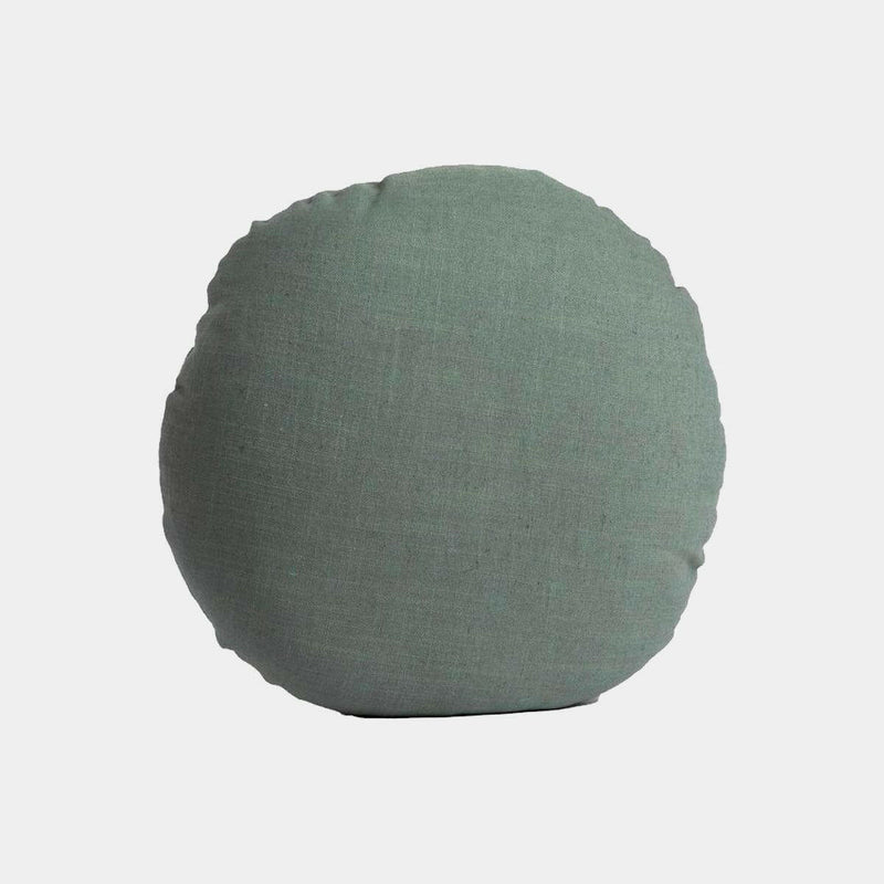 norsu interiors Cushions norsuHOME Round Cushion, Lexus Seaglass Linen (6065877680316)