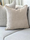 L&M Home Cushions L&M Home Burton Cushion, Oatmeal (7680855048441)