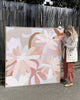 Kimmy Hogan Prints Kimmy Hogan Limited Edition Fine Art Canvas Print - Flowerbed I Square (6255436136636)