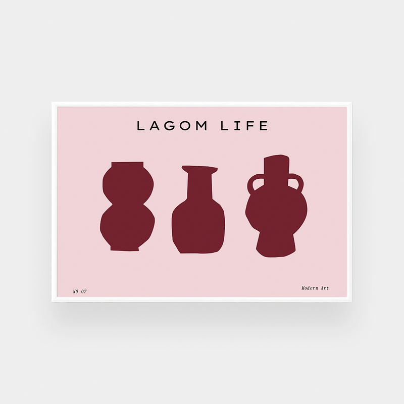 norsu interiors Prints Lagom Life Print - Various sizes (7896171413753)