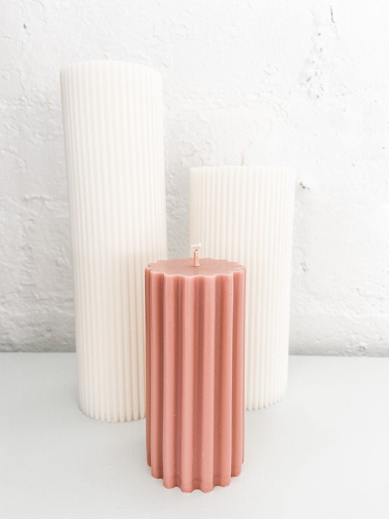 Makes Scents Of It Candles Make Scents of It 20cm Pillar Candle - White (6805086240956)