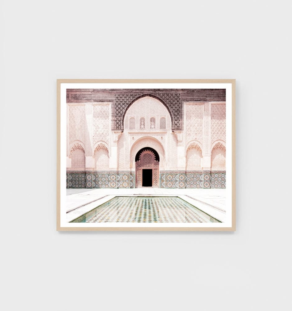 Middle of Nowhere Prints Middle of Nowhere Marrakech Courtyard Print