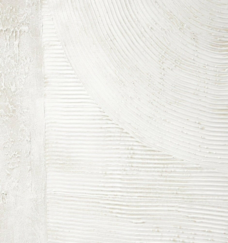 Middle of Nowhere Posters, Prints, & Visual Artwork Middle of Nowhere - Abstract Texture White 1 Framed Painting (7574000566521)