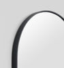 Middle of Nowhere Mirrors Middle of Nowhere Bjorn Oval Large Mirror - Black