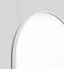 Middle of Nowhere Mirrors Middle of Nowhere Bjorn Oval Large Mirror - Bright White
