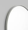 Middle of Nowhere Mirrors Dove Middle of Nowhere Bjorn Oval Mirror - Dove