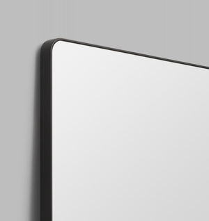 Middle of Nowhere Mirrors Middle of Nowhere Flynn Curve Leaner Mirror - Black