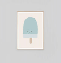 Middle of Nowhere Prints Middle of Nowhere Popsicle Pal Bubblegum 2 Framed Print