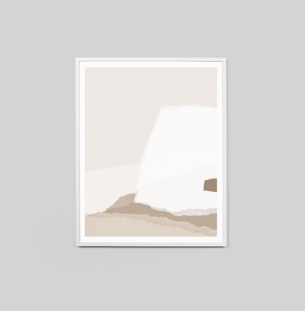 Middle of Nowhere Prints Middle of Nowhere Torn Sand 2 Framed Print
