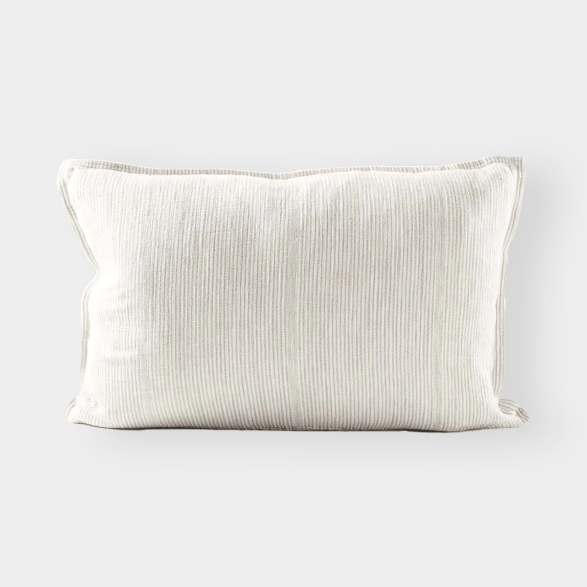 Eadie Lifestyle Cushions Eadie Lifestyle Myra Linen Cushion - Natural/White, Various Sizes (7843766763769)