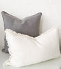 norsu interiors Cushions norsuHOME Cushion, Lindeman Steel with Charcoal Piping (4753550213204)