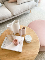 norsu interiors Ottomans norsuHOME Ottoman, Pastel Paradise Blush Velvet (Various Sizes) (4778269376596)