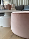 norsu interiors Ottomans norsuHOME Ottoman, Pastel Paradise Blush Velvet (Various Sizes) (4778269376596)