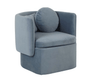 Globe West Occasional Chairs Globe West Hugo Bow Occasional Chair, Airforce (7586543698169)