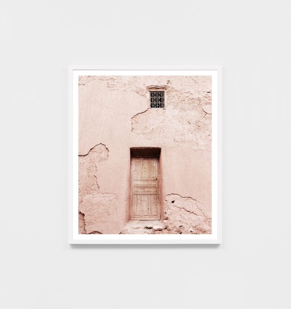 Middle of Nowhere Prints Middle Of Nowhere 'Pink Door 1' Framed Print