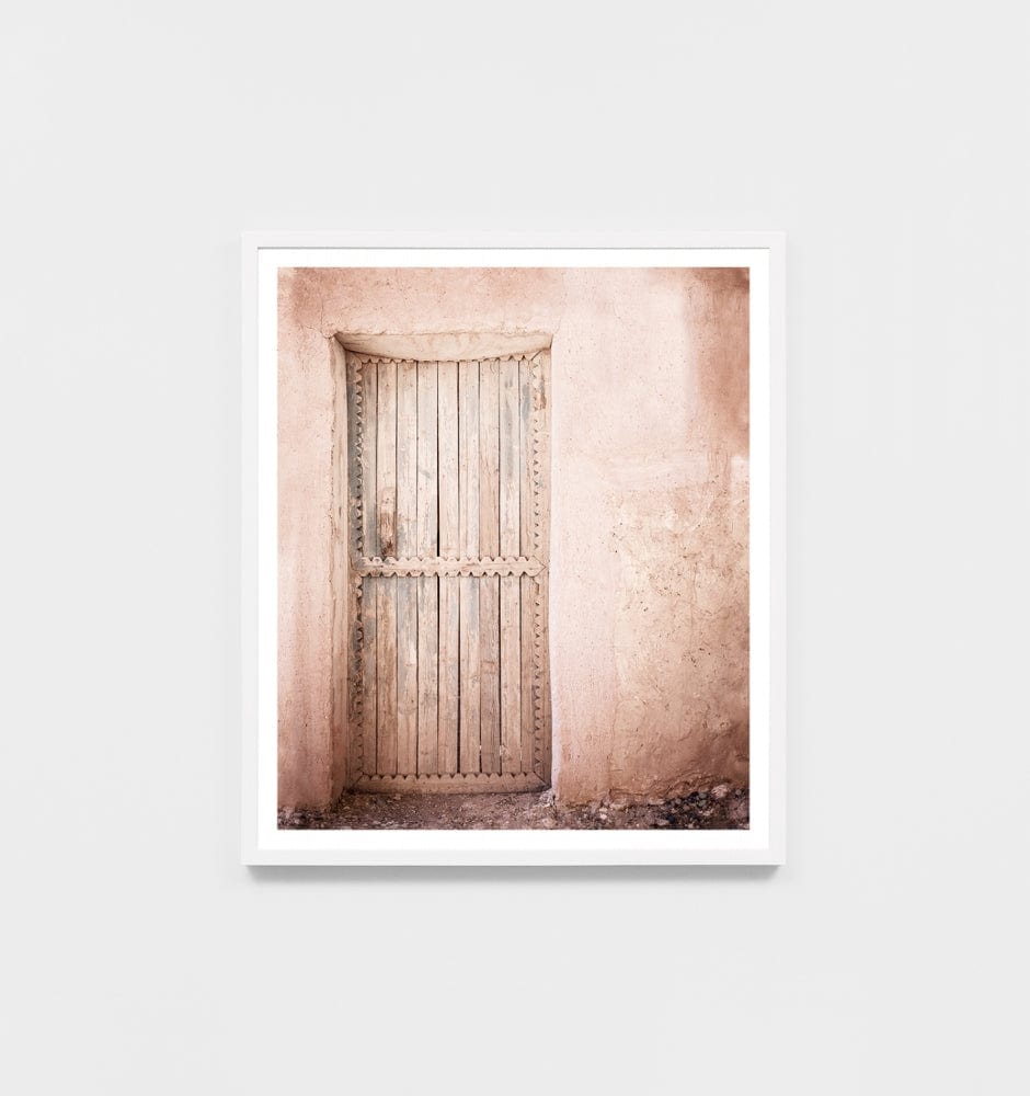 Middle of Nowhere Prints Middle Of Nowhere 'Pink Door 3' Framed Print