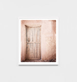 Middle of Nowhere Prints Middle Of Nowhere 'Pink Door 3' Framed Print