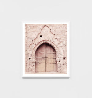 Middle of Nowhere Prints Middle Of Nowhere 'Pink Door 4' Framed Print