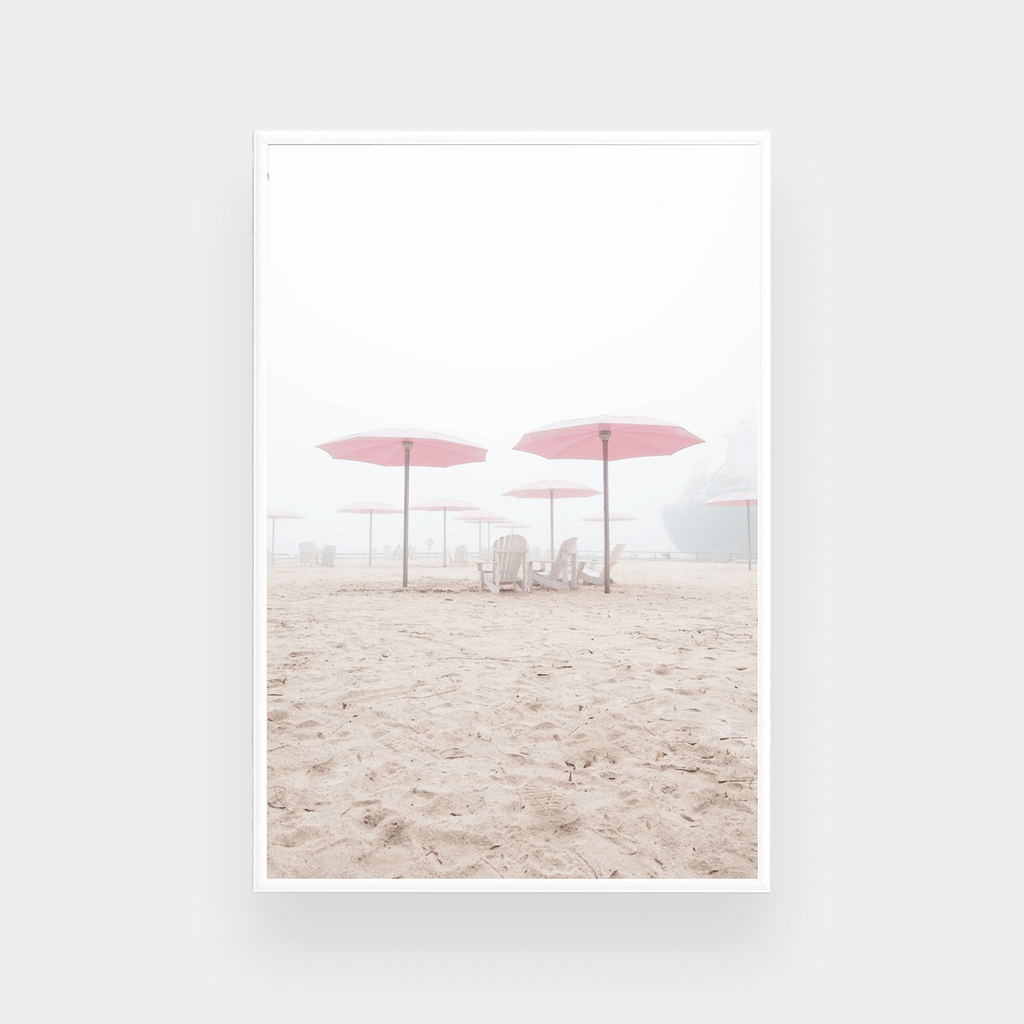 norsu interiors Prints Pink Umbrella Print - Various sizes (7118392230076)