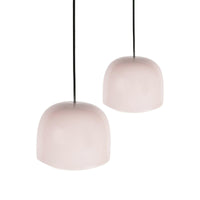 Robert Gordon Interiors Pendants Robert Gordon Bell Light - Rose Quartz, Various Sizes (7512269127929)