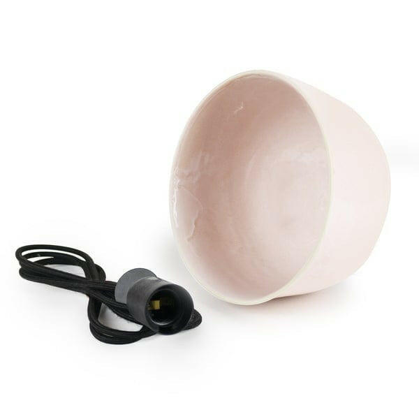 Robert Gordon Interiors Pendants Robert Gordon Bell Light - Rose Quartz, Various Sizes (7512269127929)