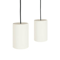 Robert Gordon Interiors Pendants Robert Gordon Cylinder Light - Bone, Various Sizes (7512289706233)