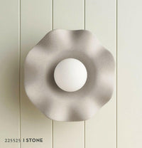 Robert Gordon Interiors Pendants Robert Gordon Pearl Wall Sconce, Stone (7515308982521)