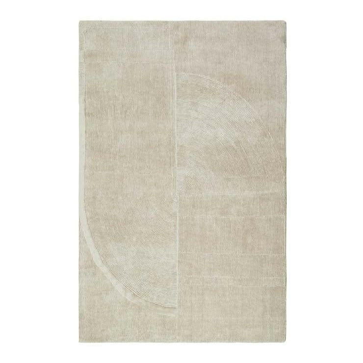 Globe West Rugs Globe West Bower Circle Rug - Pearl (7822698447097)