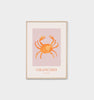 Middle of Nowhere Prints Middle of Nowhere 'Sea Creature Orange 2' Print