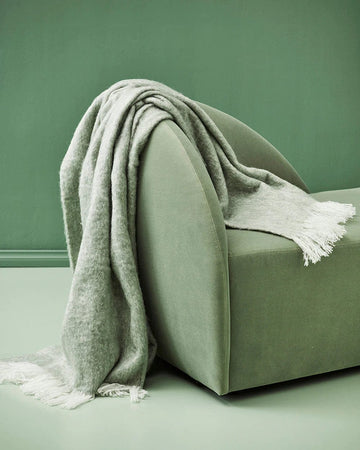 Baya Blankets & Throws Baya Sorrento Throw - Sage (7905683144953)