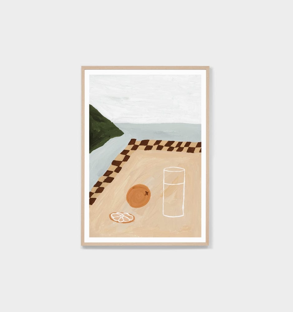 Middle of Nowhere Prints Middle of Nowhere 'Summer Picnic Multi 1' Print (7686074532089)
